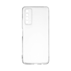 Capa de Silicone Macio para Huawei P Smart 2021/Y7a Transparente Capa de Silicone Macio para Huawei P Smart 2021/Y7a Transparente